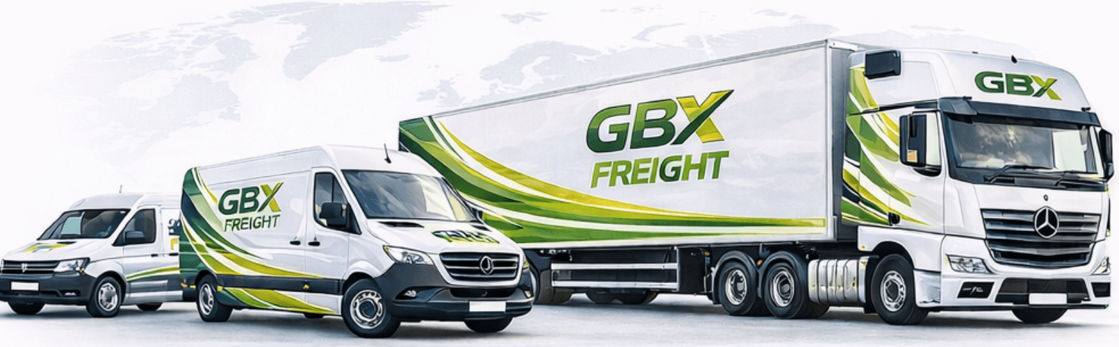 Full GBX Freight fleet